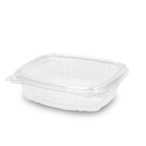 CONTENEDOR SELLO PLUS 8 ONZ TAPA PLANA CRISTAL DN